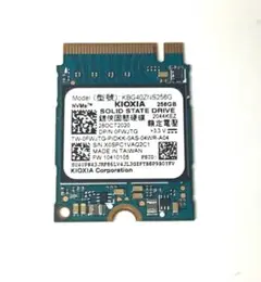③-WA172-KIOXIA NVMe 256GB SSD 1点