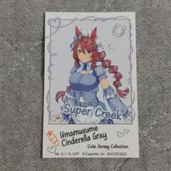 【匿名配送】ウマ娘　インスタントフォト風イラストシート チェキ　スーパークリーク