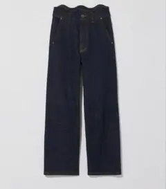 eaphi　パンツ eaphi RUFFLE DETAIL DENIM PANTS