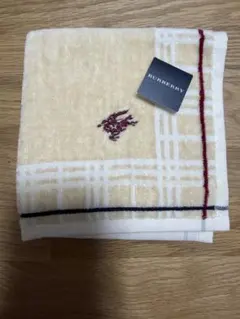 【未使用】Burberryバーバリー　タオルハンカチ　大判