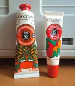 未使用品！ロクシタン ハンドクリーム&リップバームセット