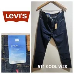 LEVI'S 511 クール スリムフィット 04511-5877 w28 速乾のサムネイル