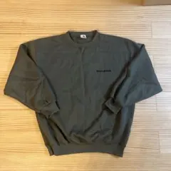 SILVIA & SILVESTER オリーブグリーン スウェット Lサイズ