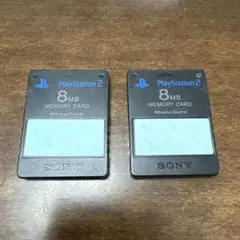 プレイステーション2 メモリーカード8MB