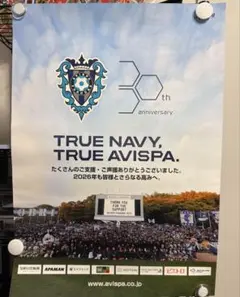 アビスパ福岡 2025シーズン終了 30周年記念ポスター