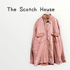 【The Scotch House 】長袖シャツ カジュアル