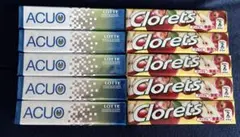 ACUOガム5本クロレッツガム5本こちらは元々賞味期限がない物になります。