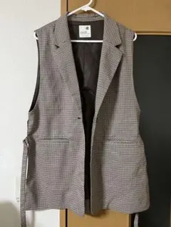 アースミュージックアンドエコロジー 千鳥格子 セットアップ