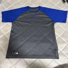 アンダーアーマー ベースボールシャツ グレー Mサイズ メンズ