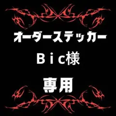 B i c様専用　ステッカー