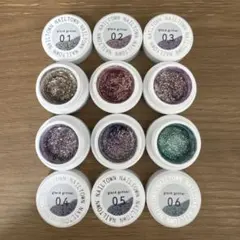 NAILTOWN ネイルタウン glace gritter 6色セットのサムネイル