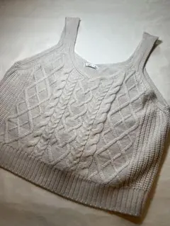 コルザ　ニットベスト　レディースM