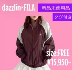 新品未使用タグ付き【FILA別注】バイカラースイッチングミドルブルゾン