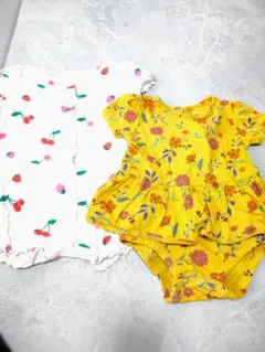 ロンパース２枚まとめ70〜