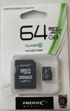 【新品未開封】マイクロSDカード 64GB