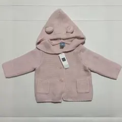 Baby gapくまさんカーディガ　ピンク