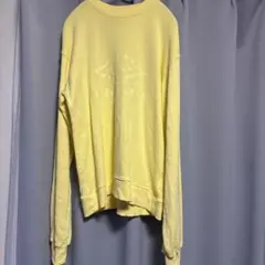 UMBROビッグロゴ クルーネックスウェット/ピグメントダイ