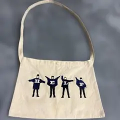 SHIPS THE BEATLES ショルダーバッグ　サコッシュ　キャンバス地