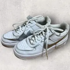 ナイキ エアフォース1 23cm ホワイト レディース