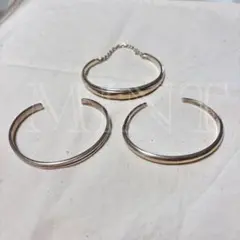 シルバーバングル 3点セット