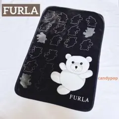 【美品】日本製 フルラ クォーターケット100㎝×70㎝ブランケット くま ベア