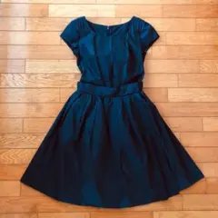 シップスリトルブラック ワンピース＆フレアスカート 紺