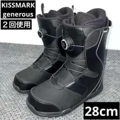 【2回使用】kissmarkスノーボードブーツ ダイヤル式　美品 美品・ダイヤル式】kissmark スノーボードブーツ メンズ 28cm - メルカリ