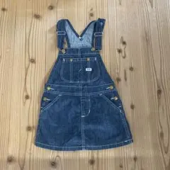 Lee ダークブルー オーバーオール 110cm