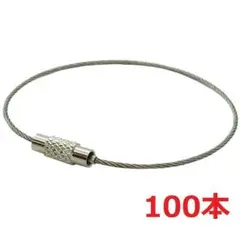 【セール品】 送料無料 ステンレス ワイヤーリング 1mm径 100本セット ③