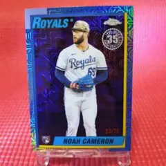 2025 Topps Update ノア・キャメロン Blue Mojo75シリ