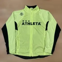 ATHLETA 蛍光イエロー　ウィンドブレーカー Ｏ・２Ｌ
