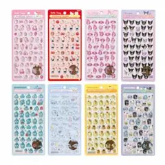 正規品 ボンボンドロップシール ミニ サンリオ 全８種コンプリートセット