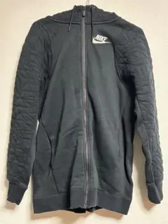 NIKEジップアップパーカー　ブラックL size