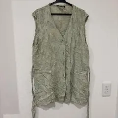 SAG HARBOR ノースリーブ ワンピース M