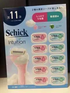 シック イントゥイション クラブパック 本体刃付+替刃10個のサムネイル
