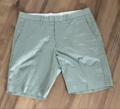 【エディフィス 】ショートパンツ　パステルグリーンのサムネイル