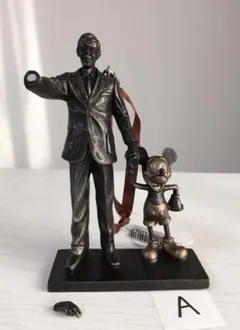 【新品訳ありA】ウォルト ディズニー & ミッキー パートナーズ像 オーナメント