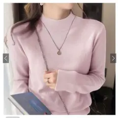 GRL カシミヤタッチハイネックニットトップス cu233