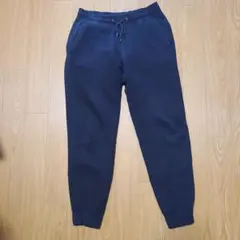 ユニクロ 黒 ボアスウェットパンツ メンズ M 2019年モデル