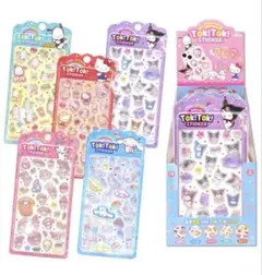 ✨韓国ライセンス サンリオ TOK! TOK! ステッカー 5枚セット 新品