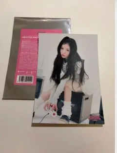 ILLIT Press Start printed photo モカ