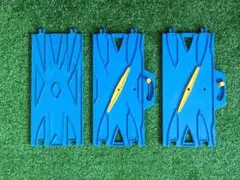 プラレール 複線ポイントレール 2個 自動クロスレール 1個 廃盤レール セット