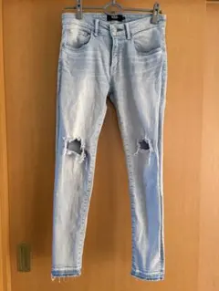 AZUL by MOUSSY ダメージデニム S