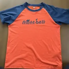 mont-bell 半袖Tシャツ 150サイズ オレンジのサムネイル