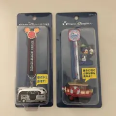 東京ディズニーリゾート ストラップ 2個