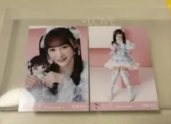 イコラブ　モーリーファンタジーコラボ③生写真　セミコンプ　音嶋莉沙　魔法少女