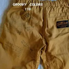GROOVY　COLORSグルービーカラーズ110cm　イラスト　落書きボトムスのサムネイル