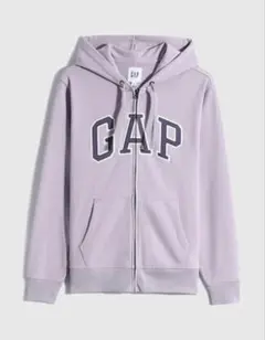 ★激レア GAP ロゴ カーボナイズド フレンチテリー フルジップパーカー L