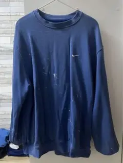 希少　90s ナイキ NIKE ブルー　青　スウェット