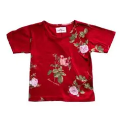 BABY PINK HOUSE ベビーピンクハウス 100cm ローズ柄Tシャツのサムネイル